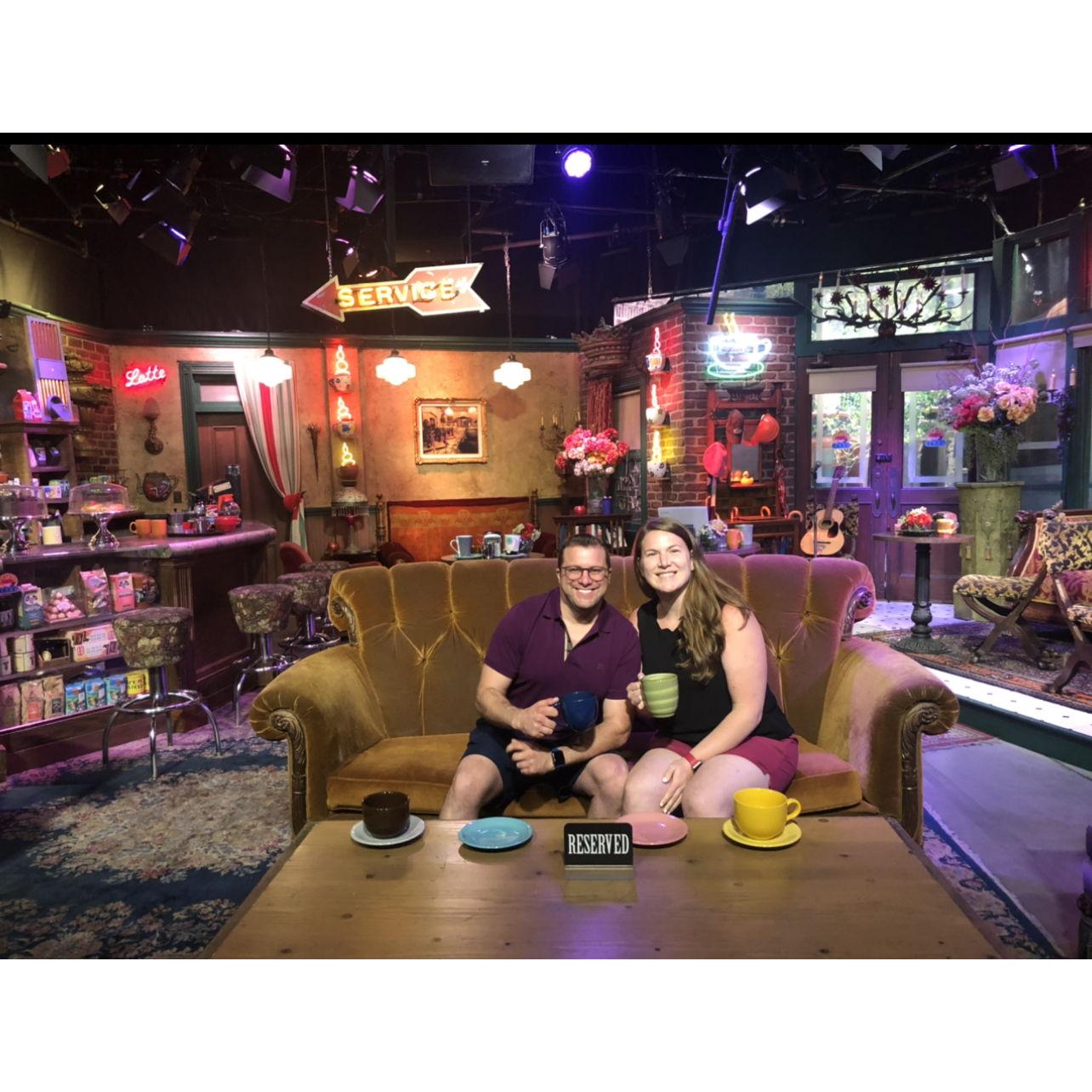 The Friends Couch in LA