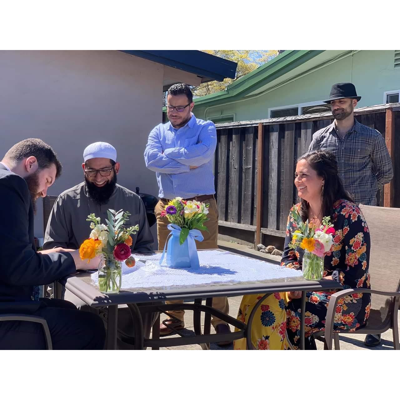 All smiles at our Kateb al Kitab.