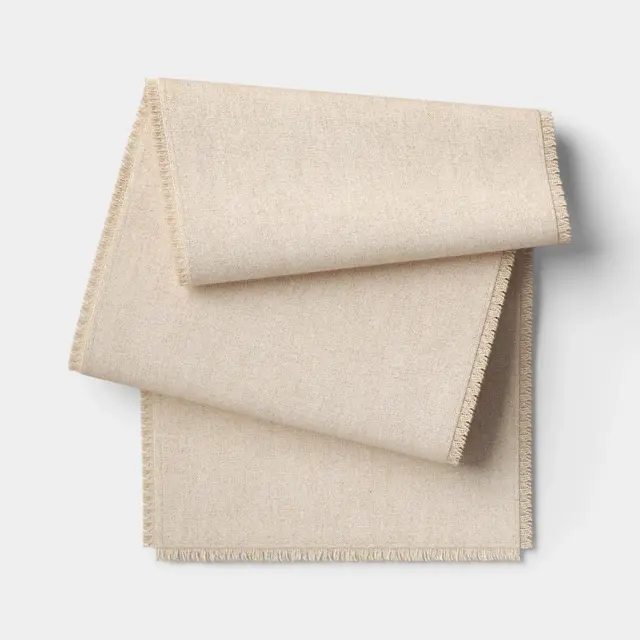72"x14" Table Runner Natural Woven - Threshold™