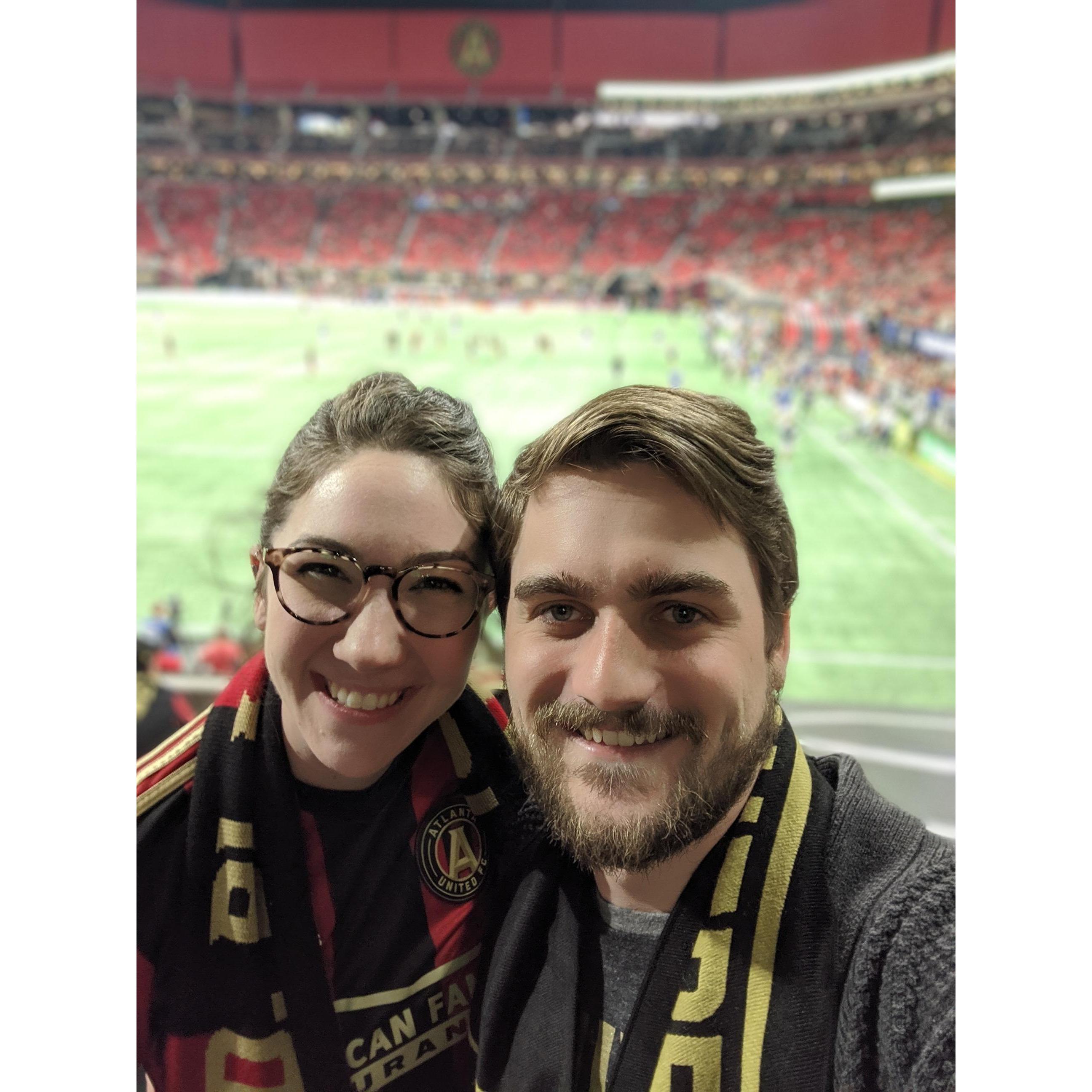 Jay’s first Atlanta United game