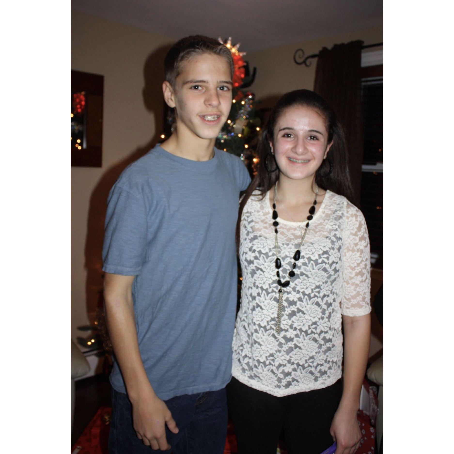 2012 - Our first Christmas together
