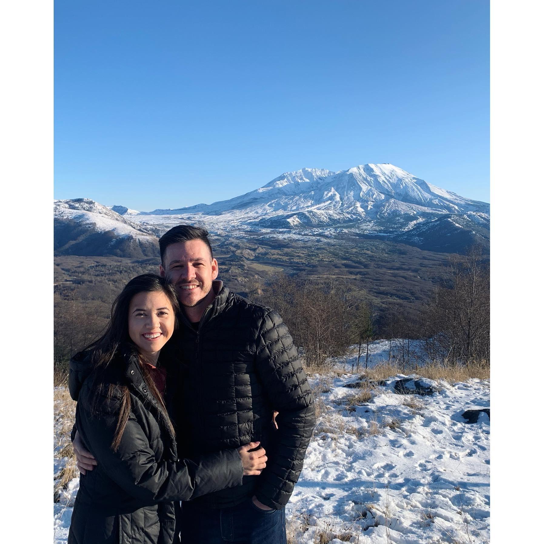 Got to see mount Saint Helens