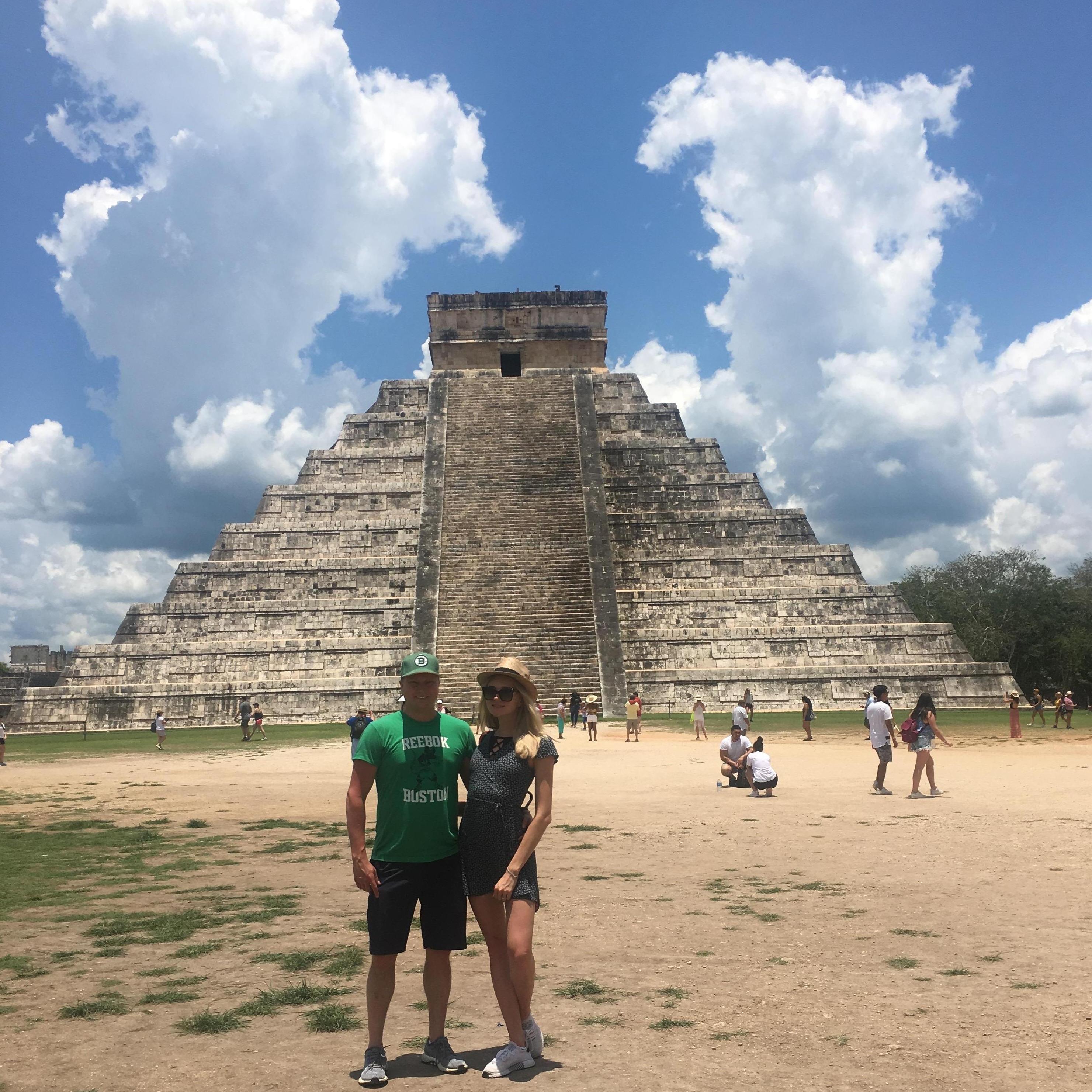 Chichen Itza, May'18.
Season 6 Episode 4. 
A wonder of the world. However, it's no wonder why I love this woman.