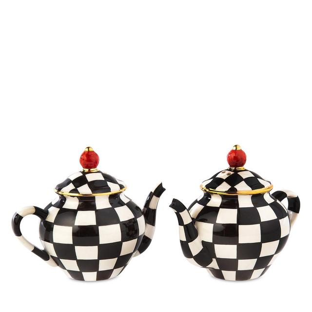 MacKenzie-Childs Teapot Salt & Pepper Set