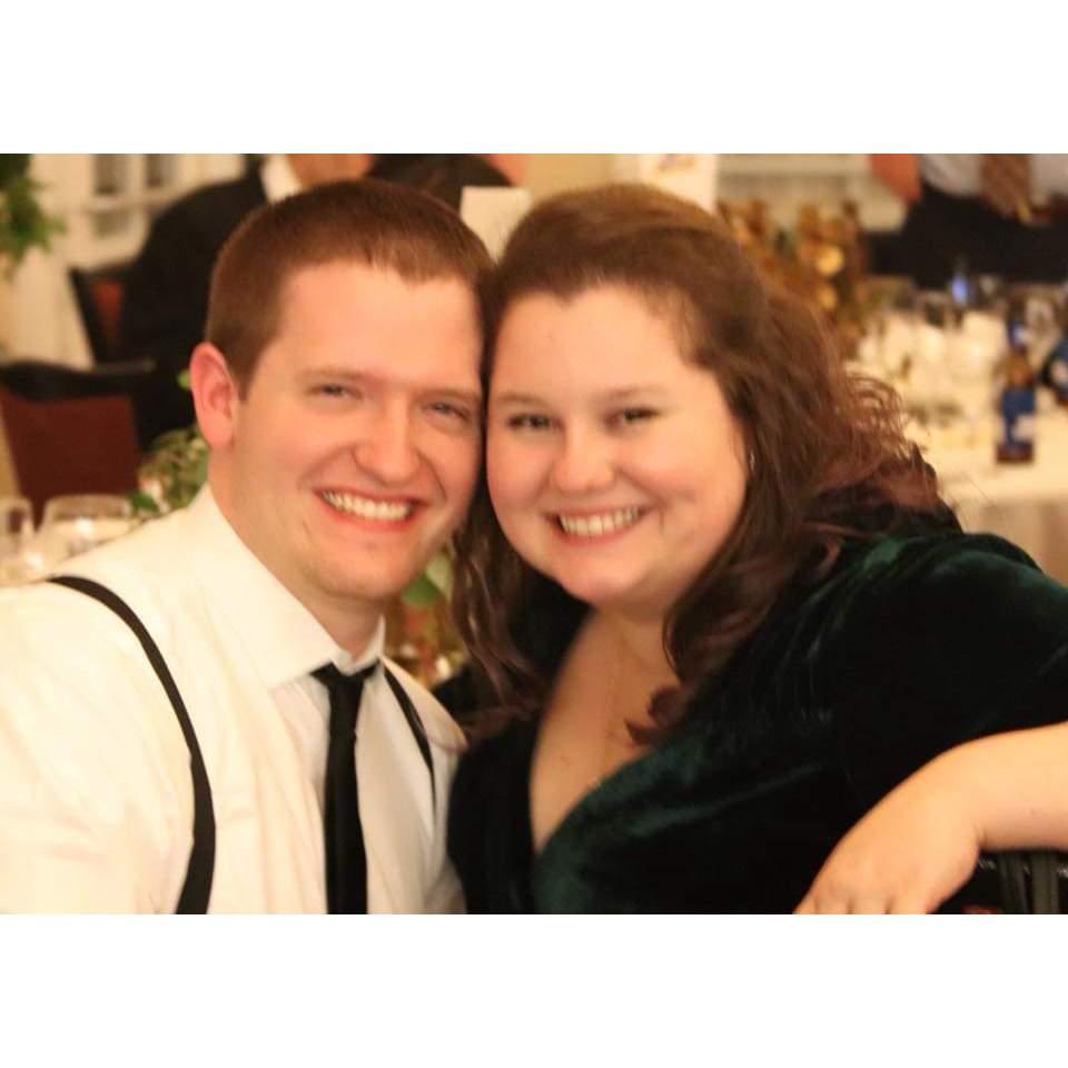 At Alex's brother's wedding in October 2019. (Love you Jay and Mary!)