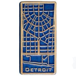 Two-Tone Downtown Detroit Tile