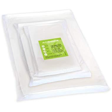 150 Pre-Cut Food Vacuum Sealer Bags - Pint, Quart, Gallon Size