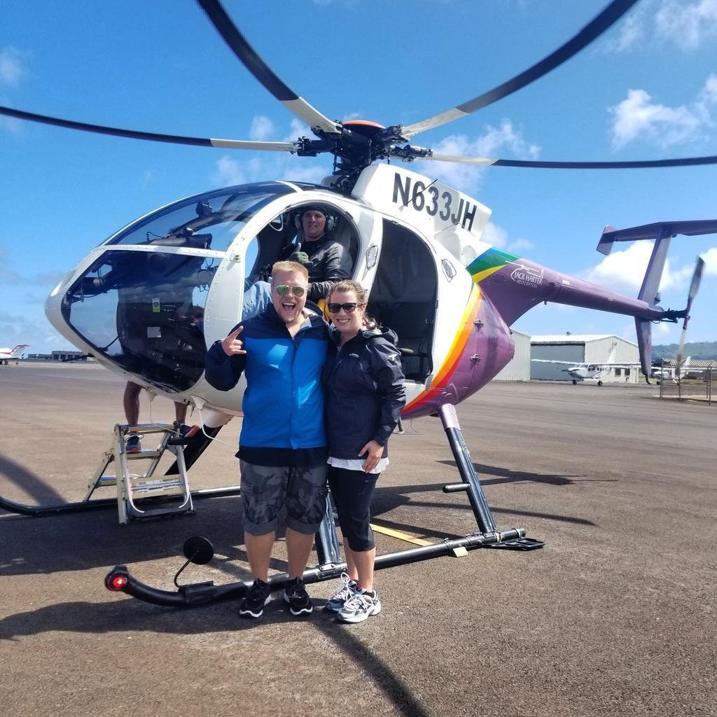 Kauai Helicopter Tour on a dream vacation.