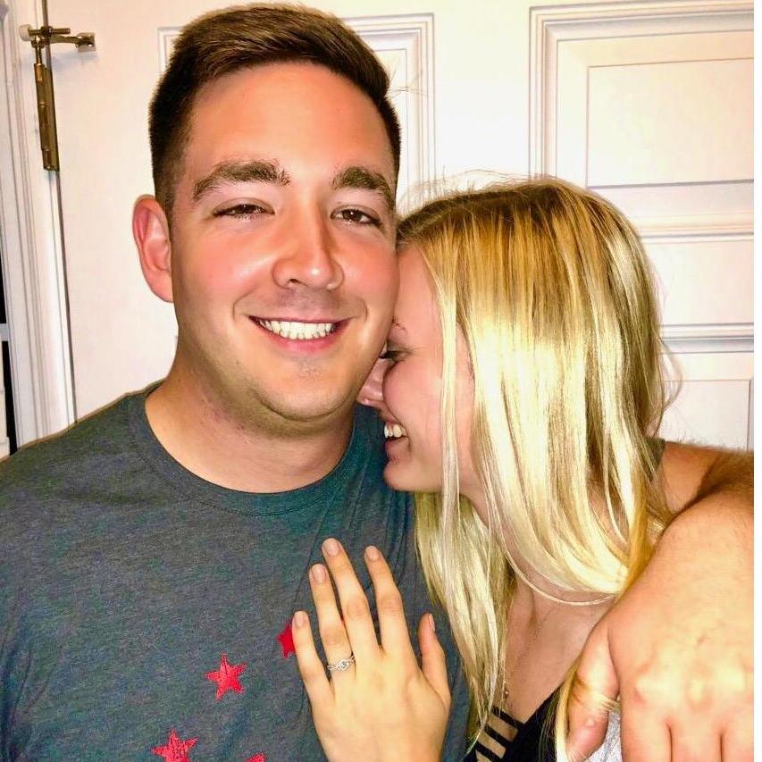 The night we got engaged