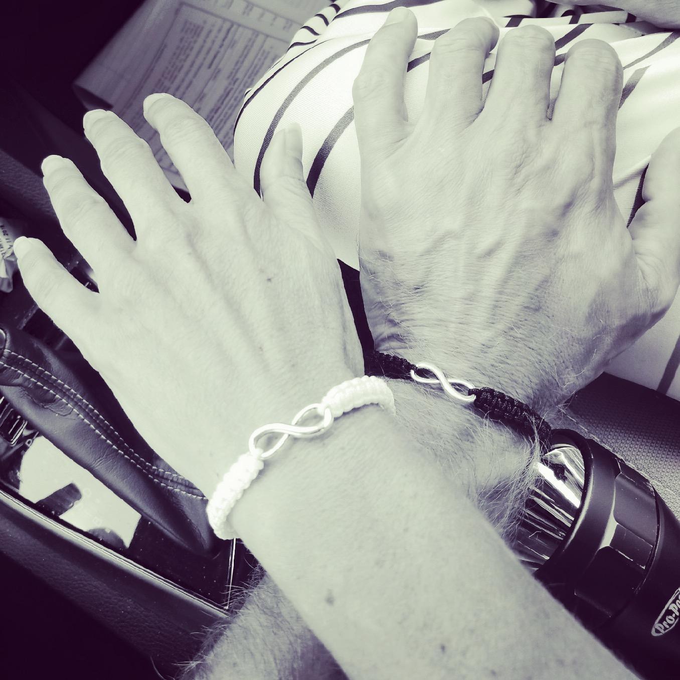 The infinity symbol became something we clung to immediately