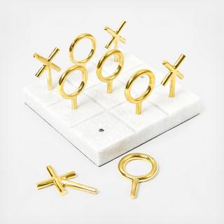 Brass Tic-Tac-Toe Set