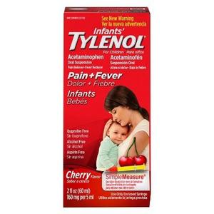 Tylenol Pain Reliever and Fever Reducer Liquid - Acetaminophen - Cherry - 2 fl oz