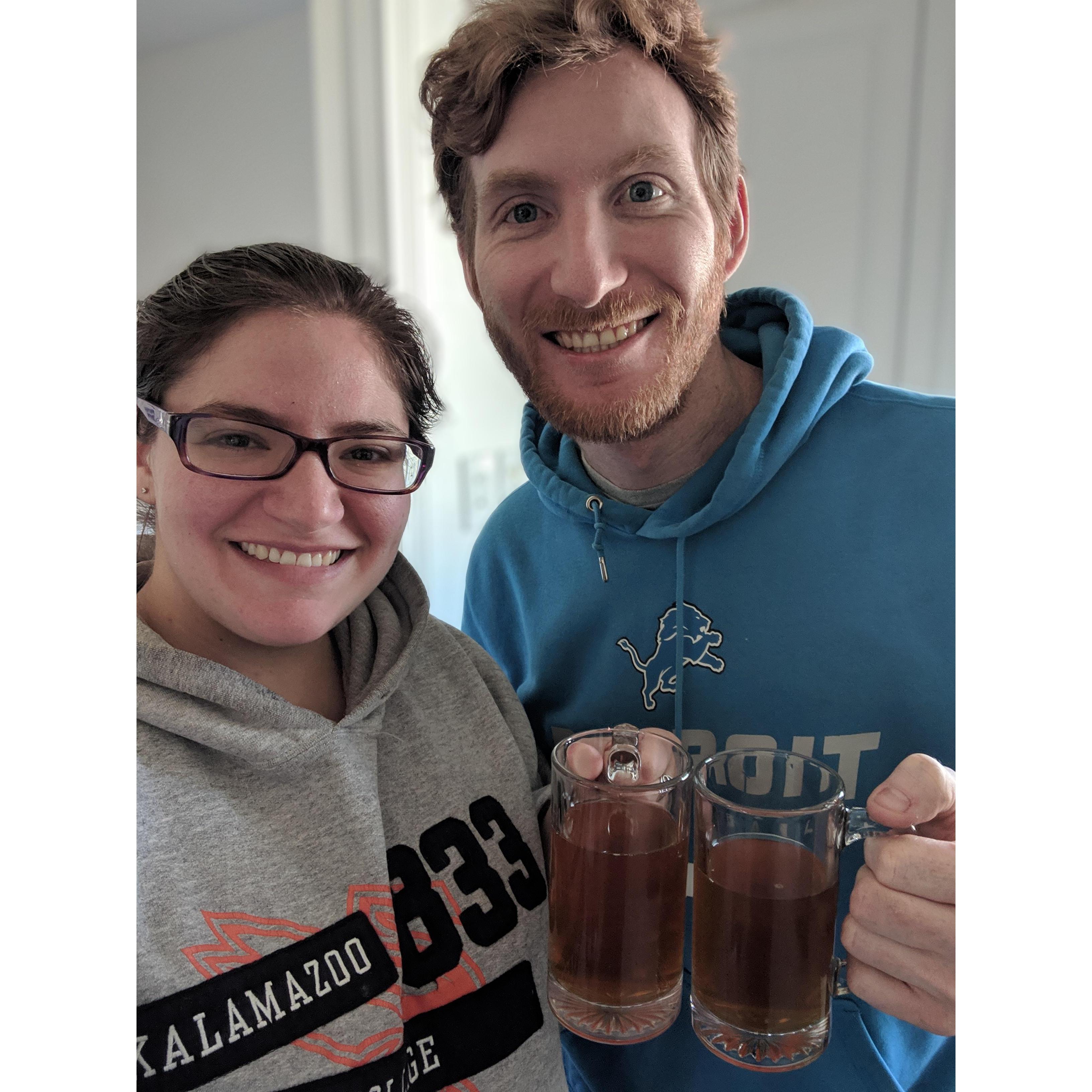 Cheers to our favorite pastime!