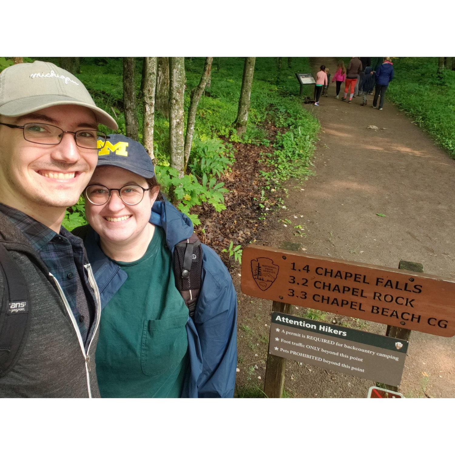 Hiking in the UP