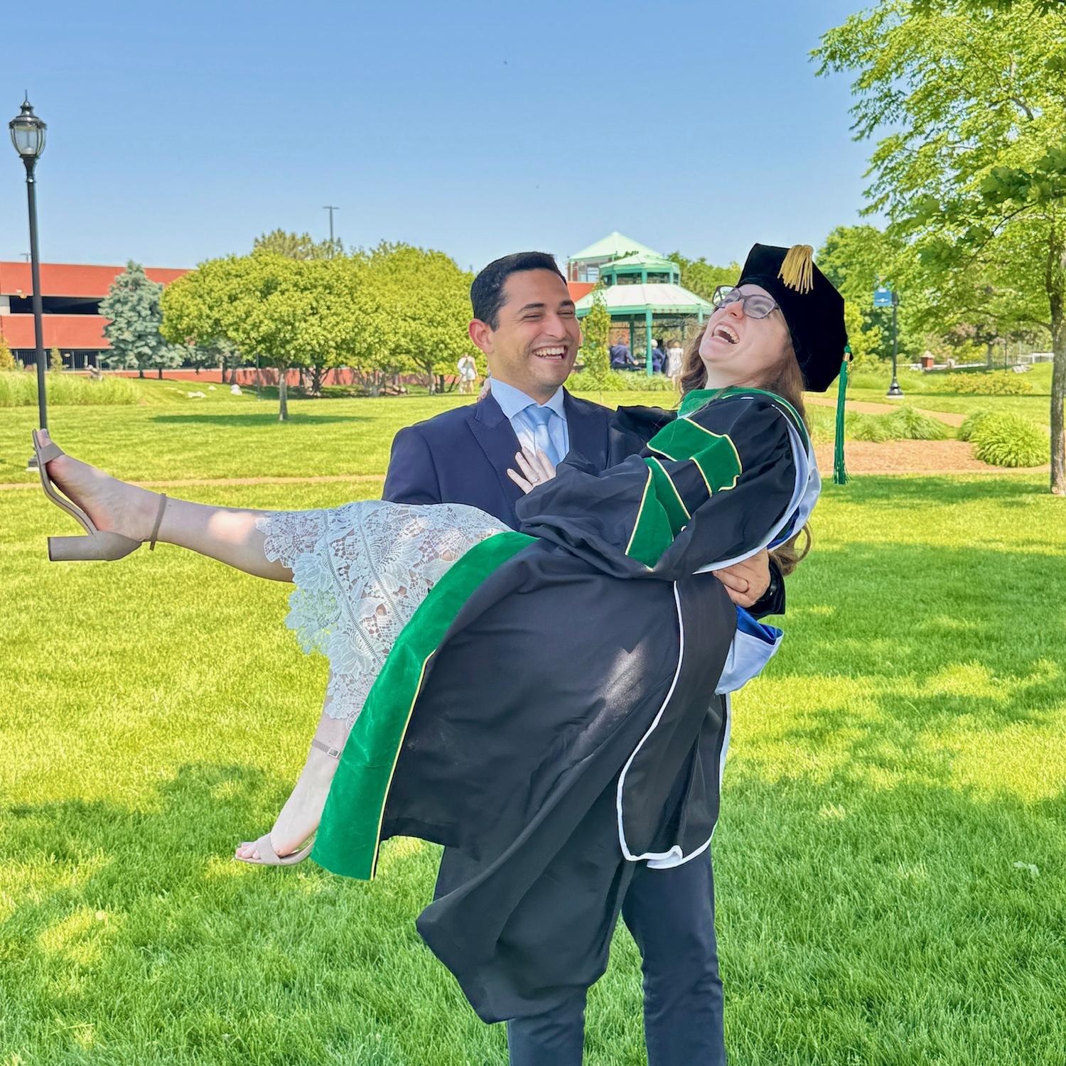 Caroline’s graduation from Med School