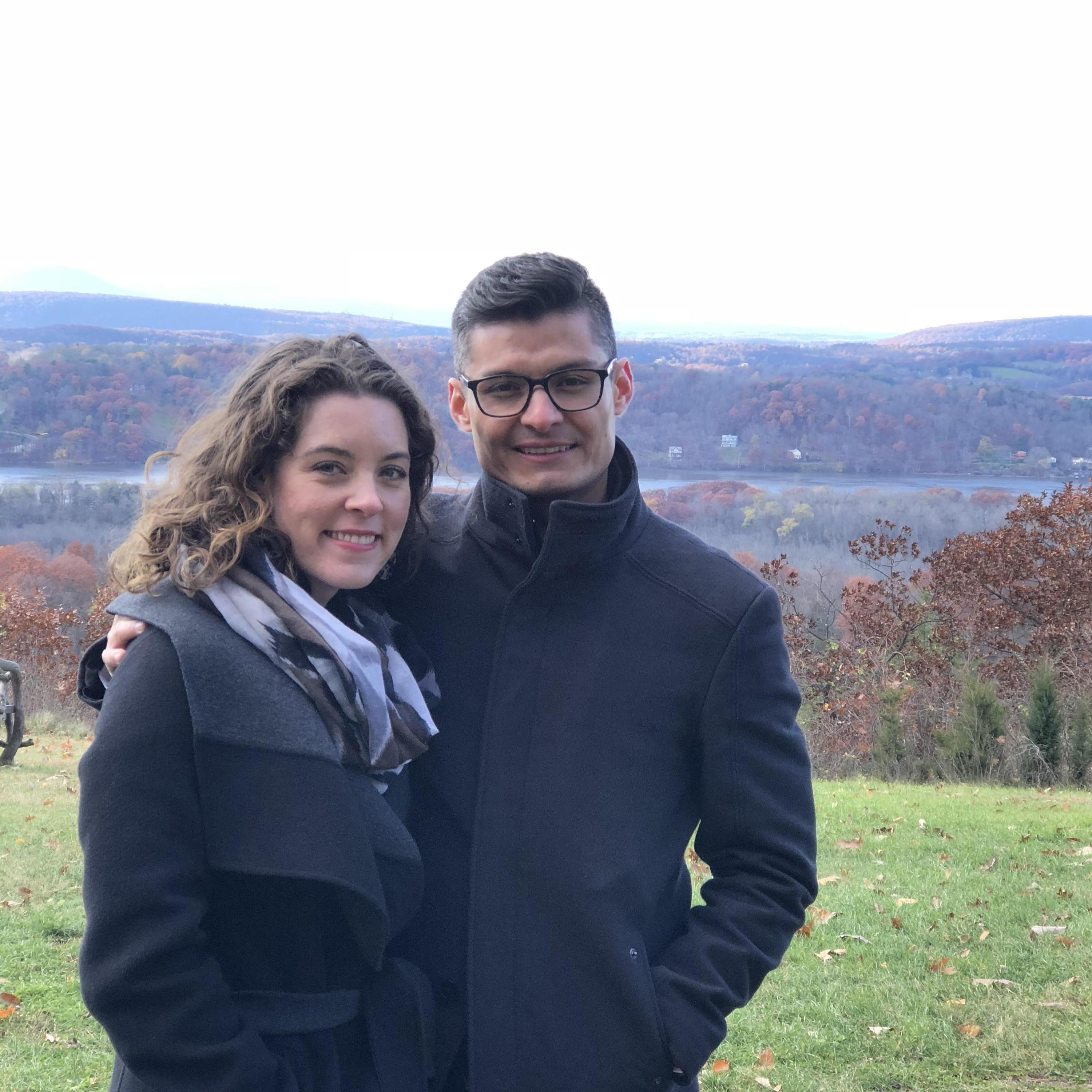 Hudson, NY, 2018- the weekend of our engagement!