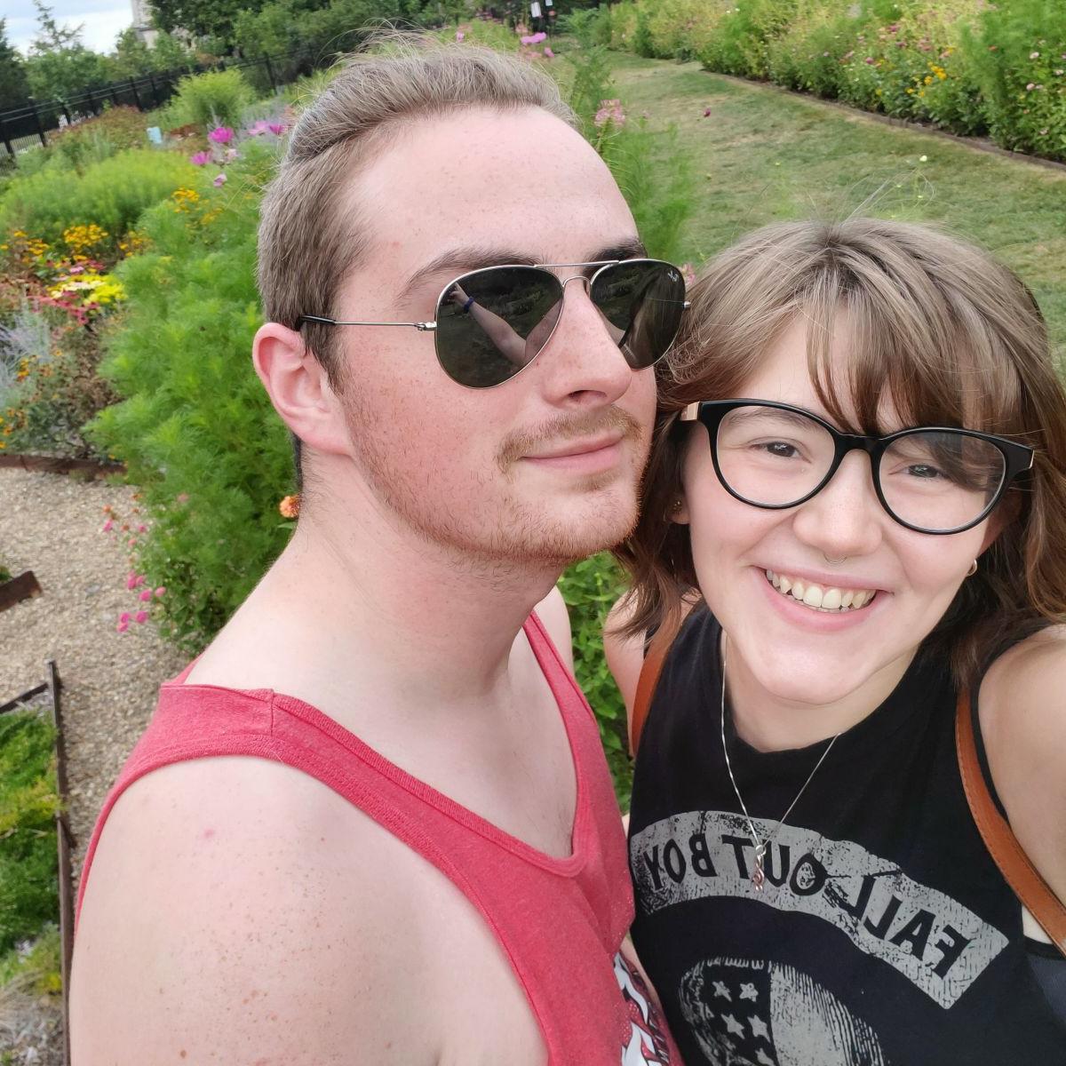 Taken during a hike at Hartwood Acres in the butterfly garden.