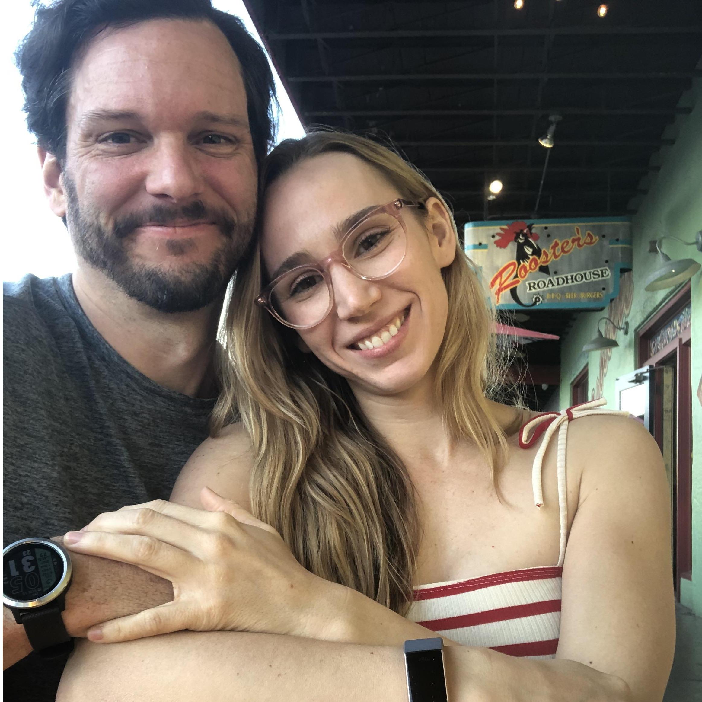 Recreating our first photo 2020