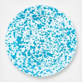 Splatter Flat Salad Plate, Set of 4