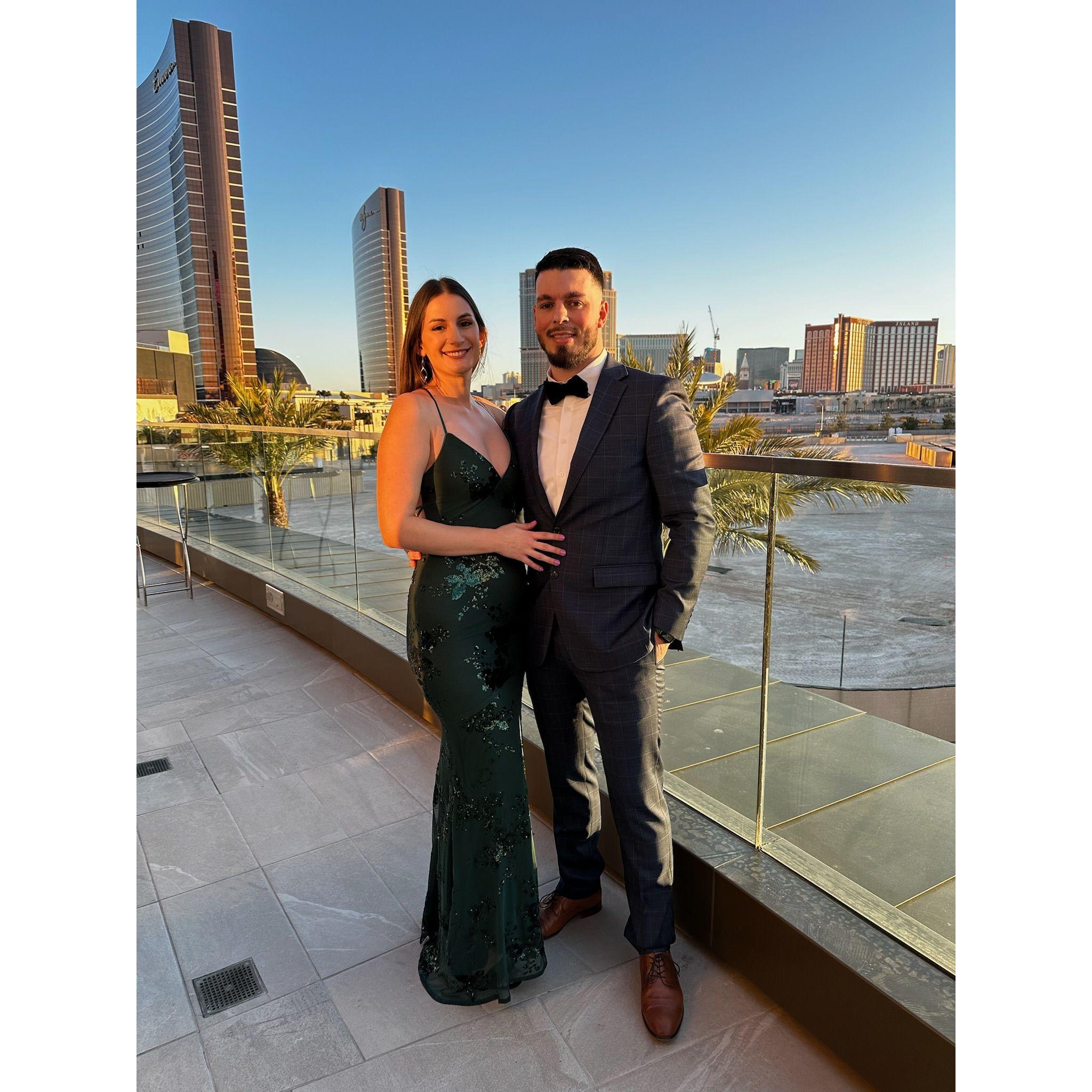 Our friends wedding in Vegas