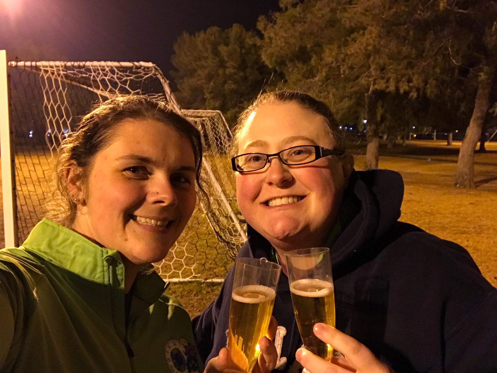Ending our first year and starting the new one with two 5Ks. Here is to a new year and a new life . . . with many more years to come.