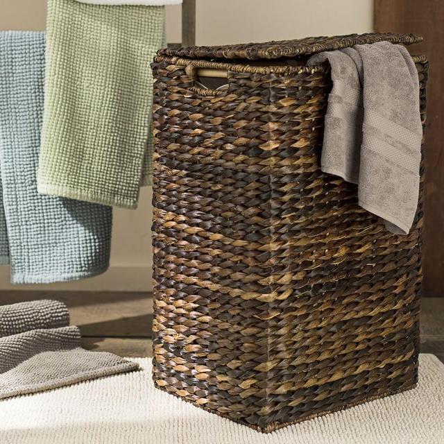 Perry Hamper & Liner, Havana Weave