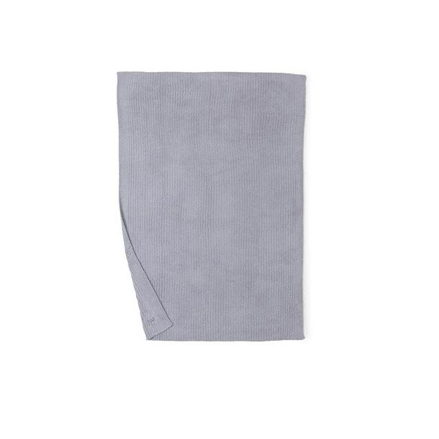 Barefoot Dreams® CozyChic® Ribbed Throw, Dove Gray, 54"x72"