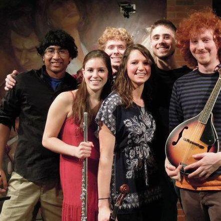 2012 - Our band Witchbear (Which Bear?) at Whitman College (zola made me crop it into a square, sorry Billy!)