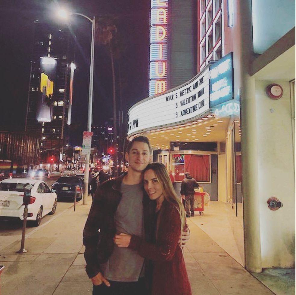 2/14/19 Our first Valentines day! We danced to the Kooks all night