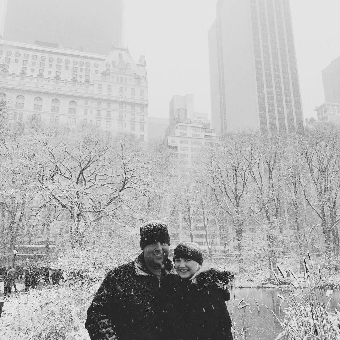 Christmas time in NYC - a special tradition for Tom and Chelsea.