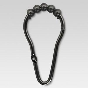 Never Rust Hinged Glide Zinc Hooks Oil Rubbed Bronze - Threshold™