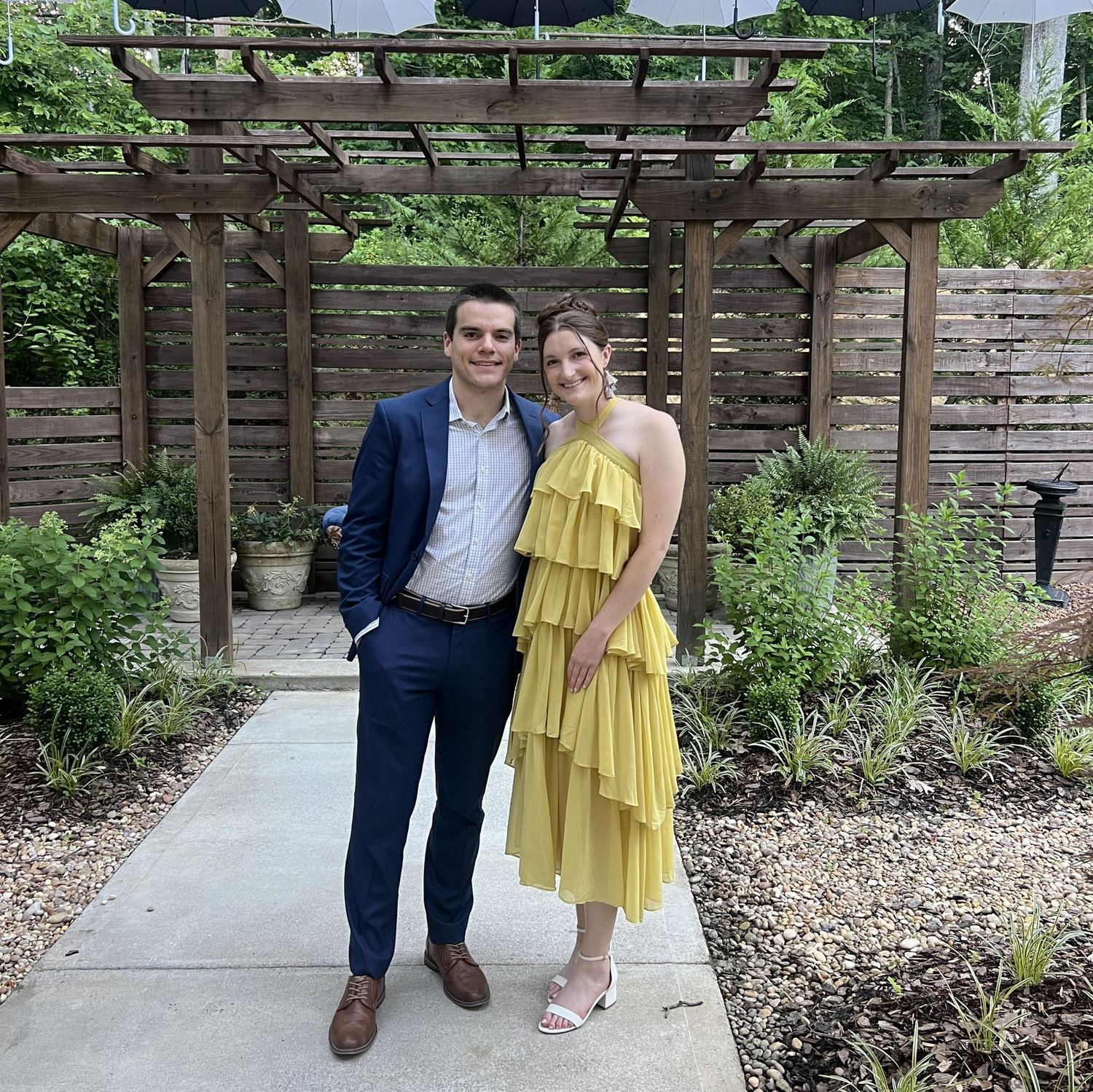 Watching our friends get married.
