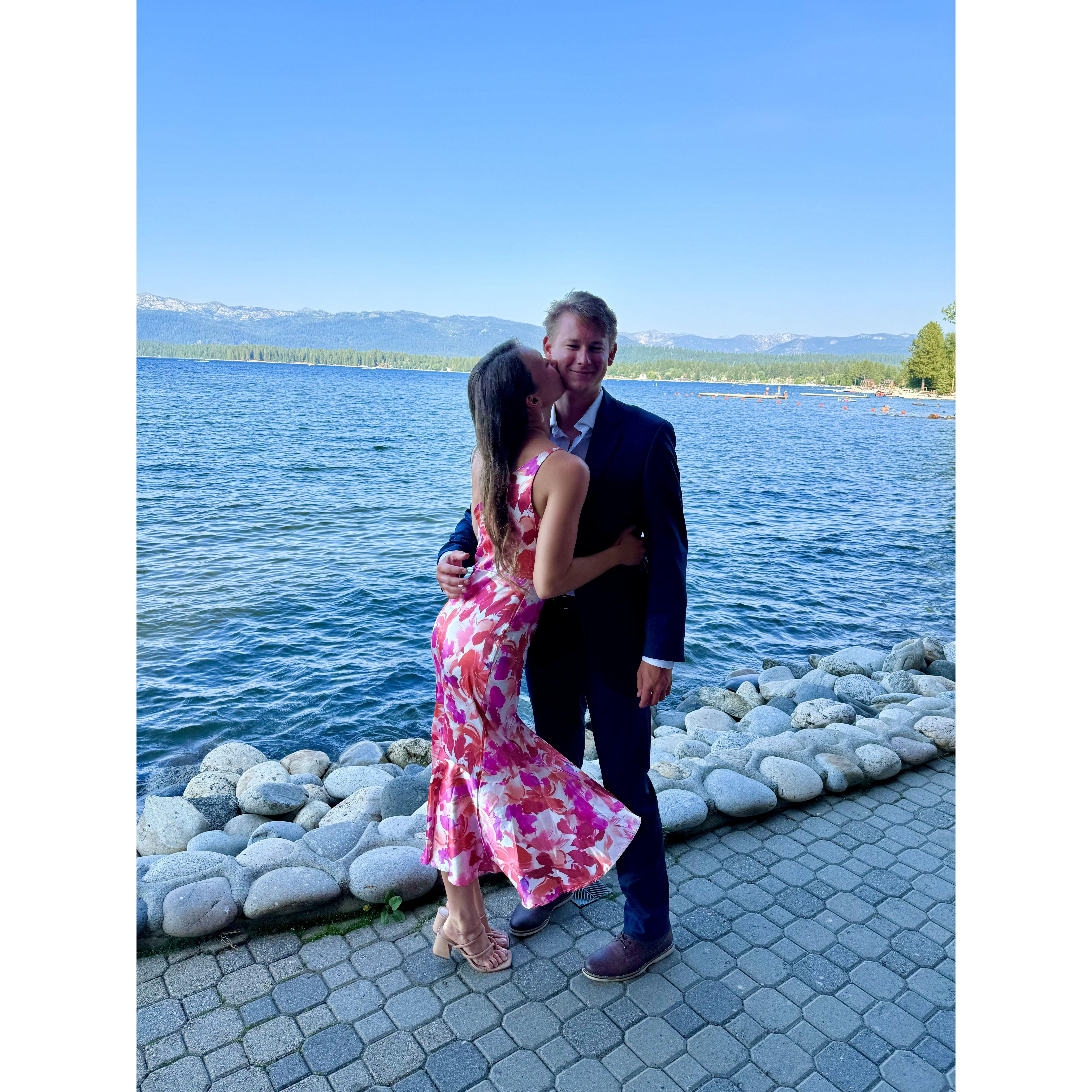 Ryden wedding in McCall, ID.