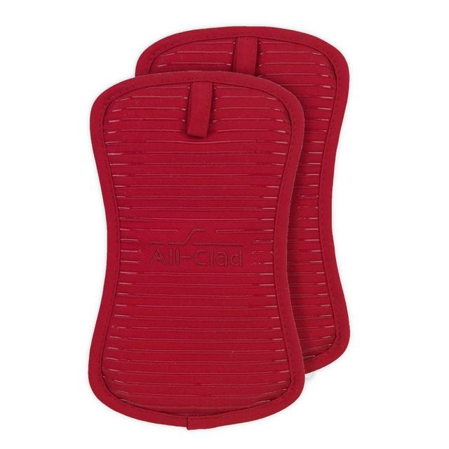 All-Clad Silicone Pot Holders in Chili (Set of 2)