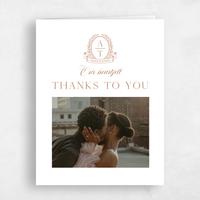White Wedding Thank You - Hetherton Photo