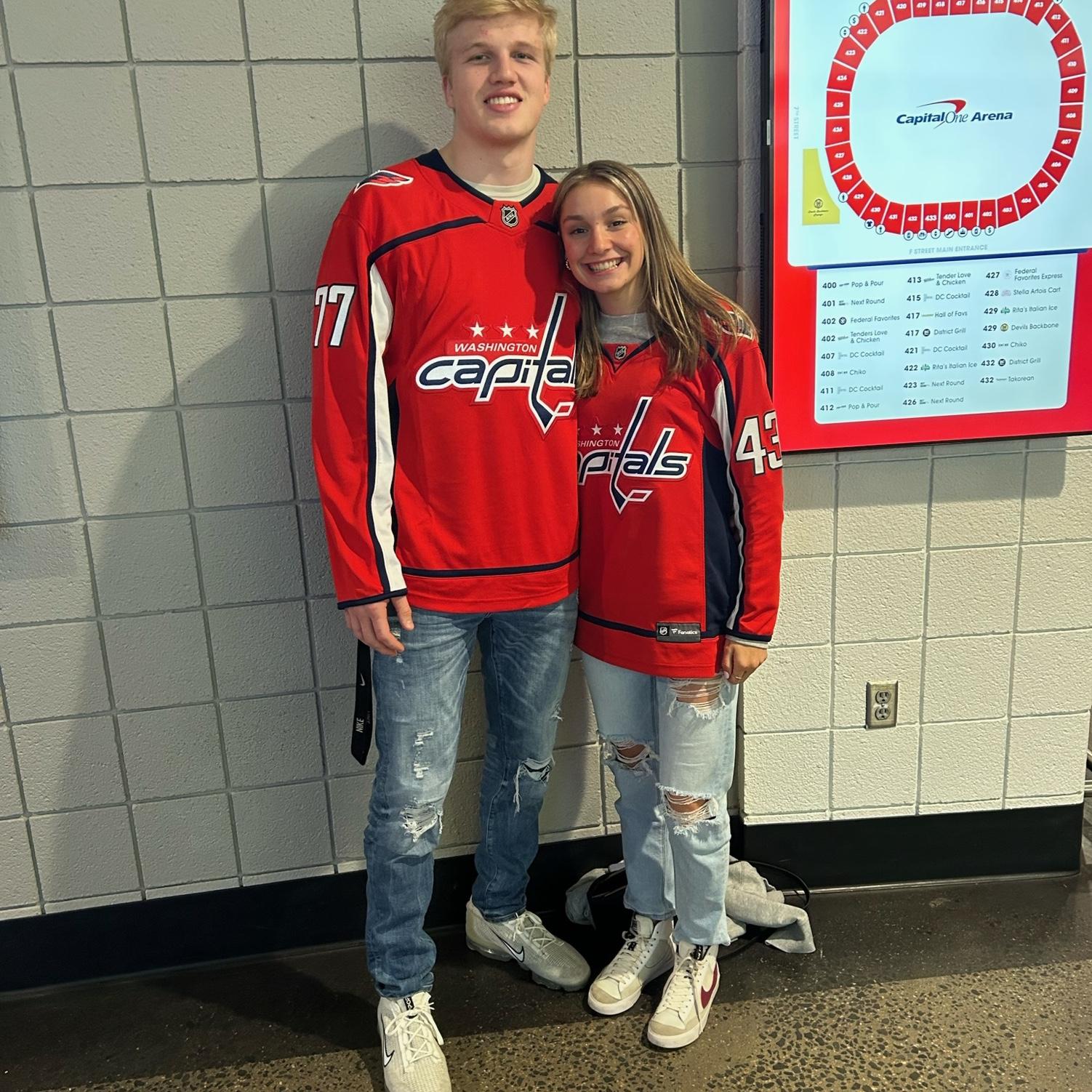 Our First Capitals Game, March 2023