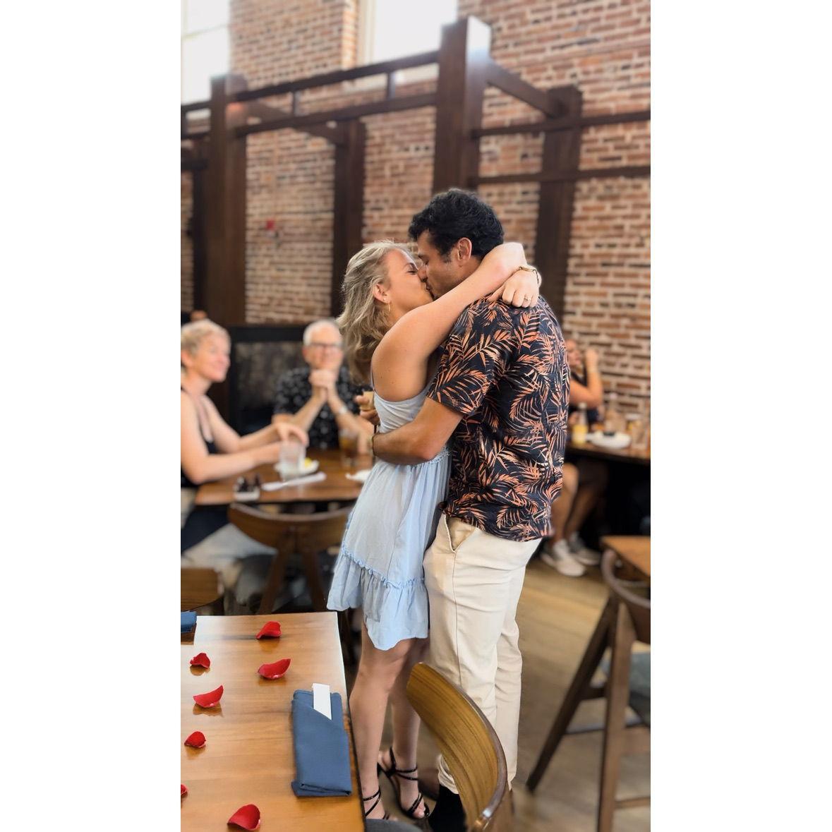 8/9/2024, The day he proposed - easiest YES!