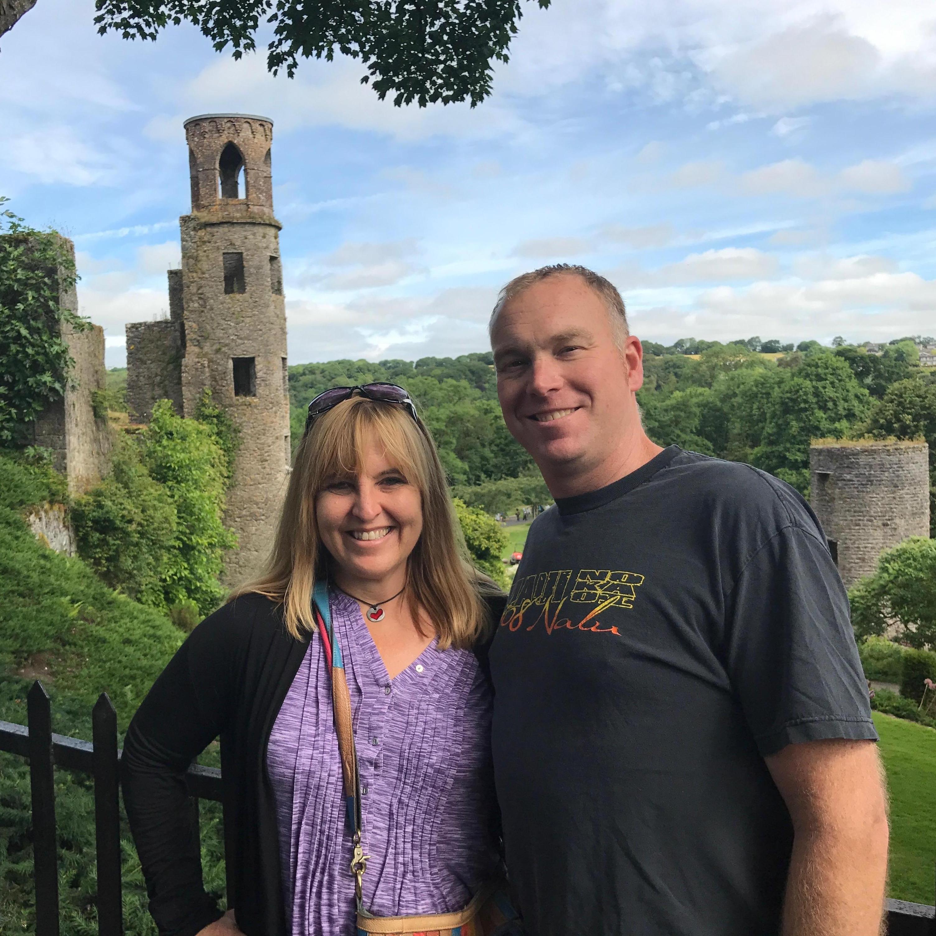The Blarney Castle.