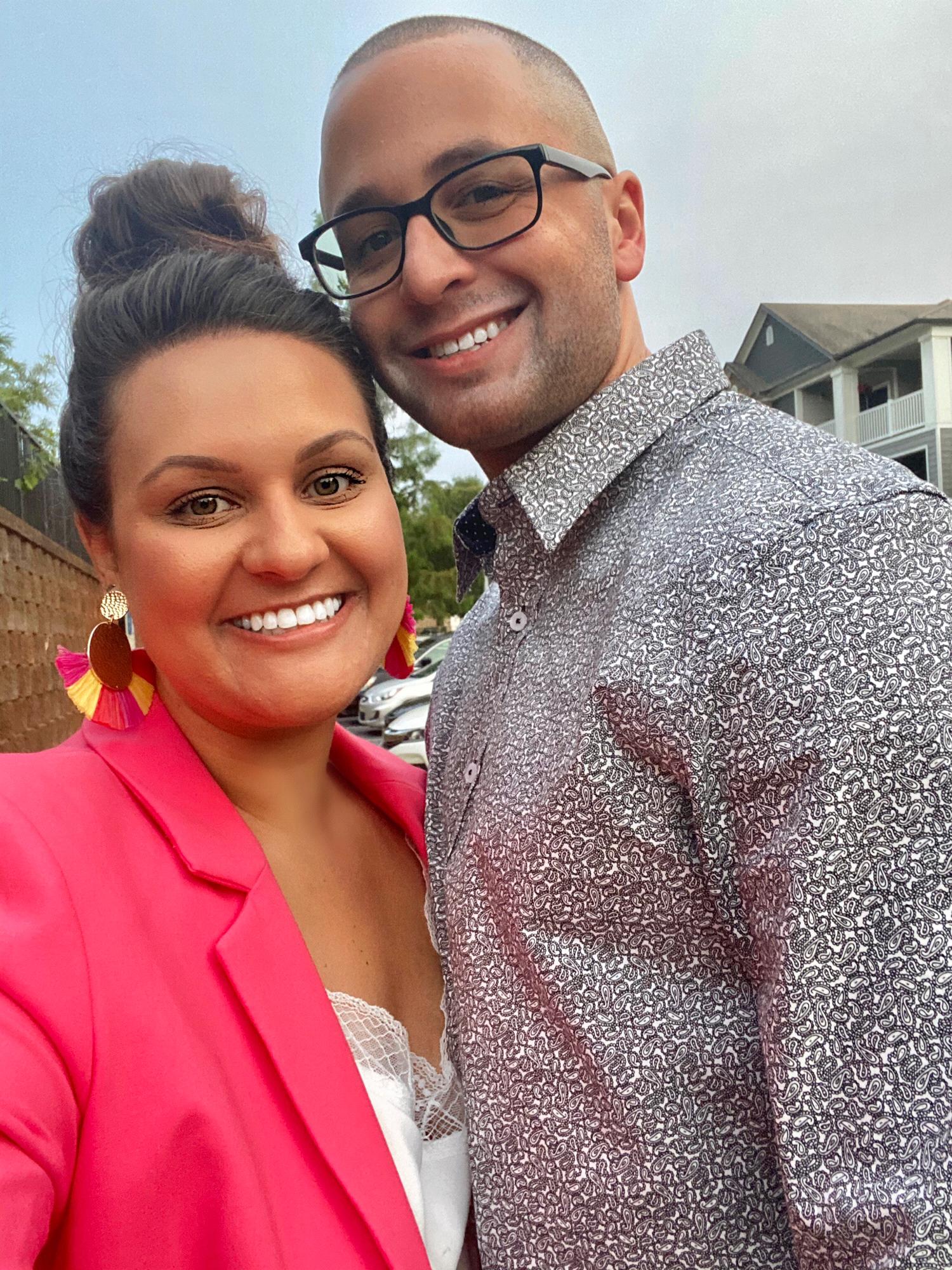 Date night from studying for the bar exam--July 2020