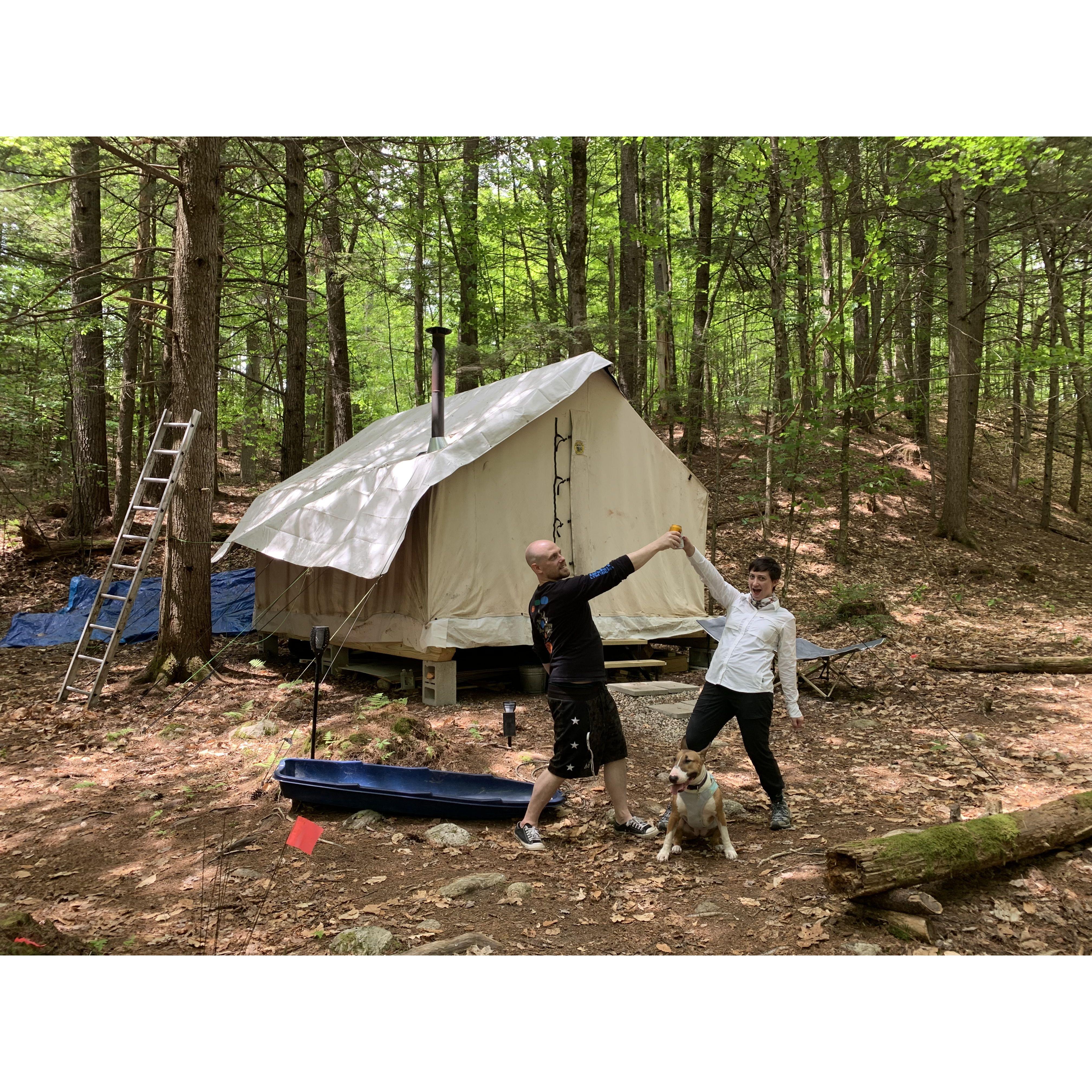 Camping in Maine