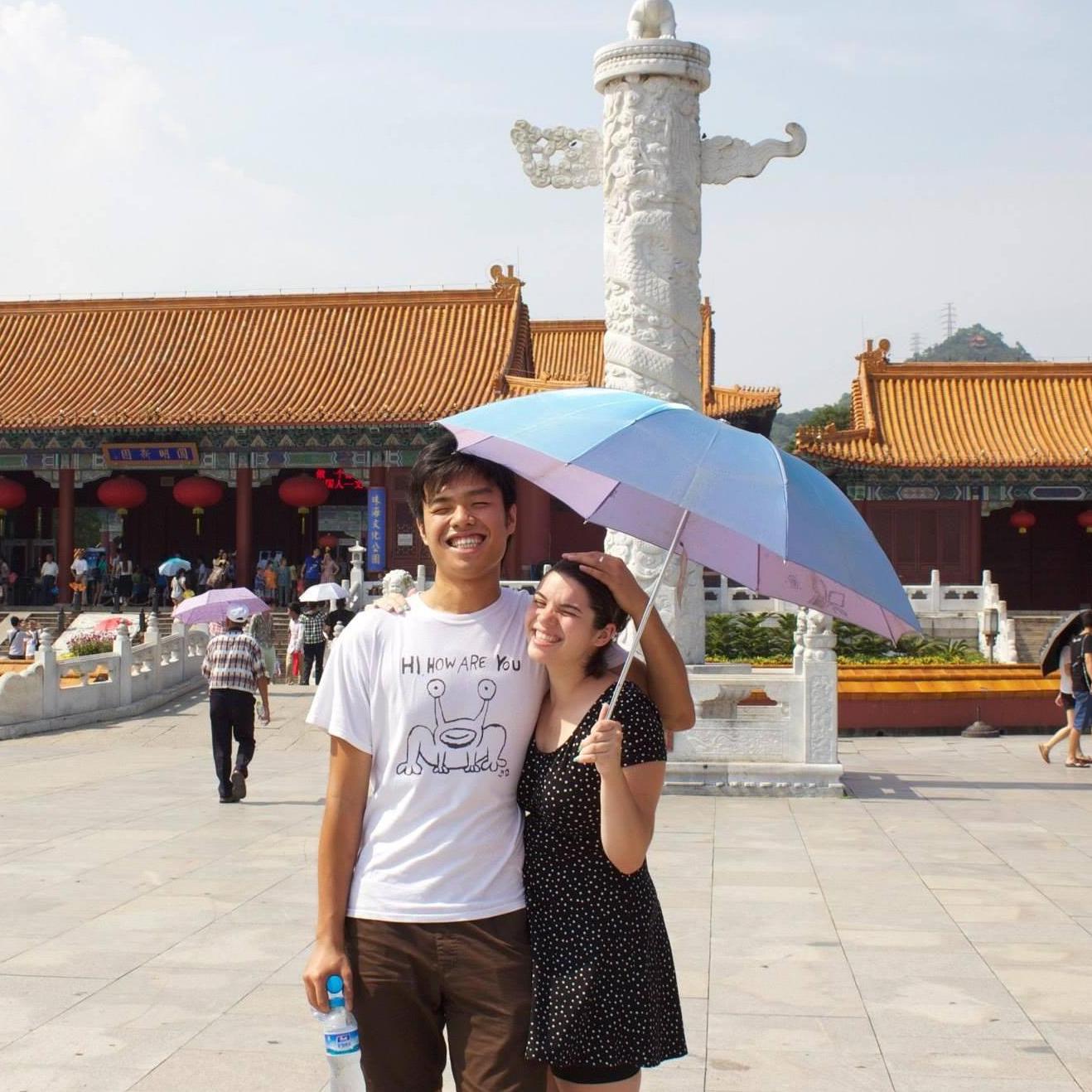First trip to China together