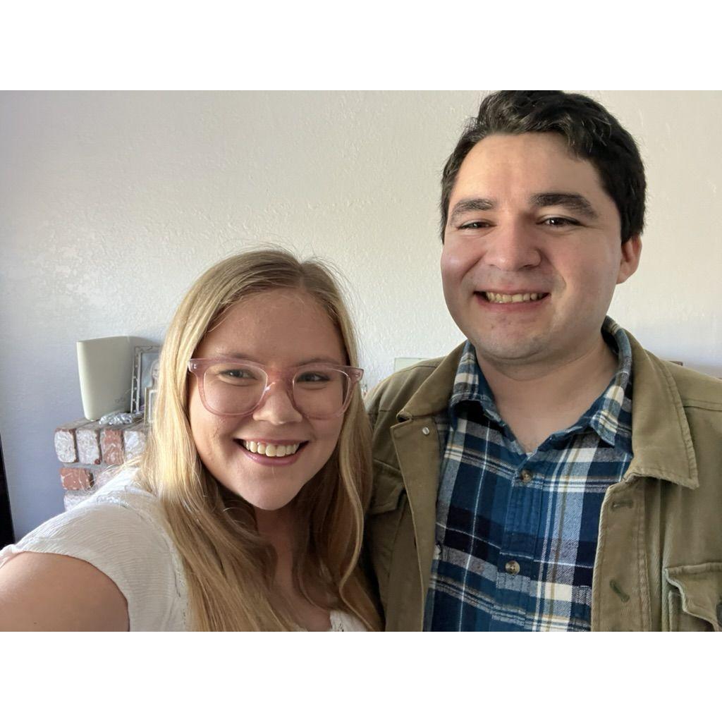 Thanksgiving 2023, our first Thanksgiving together.