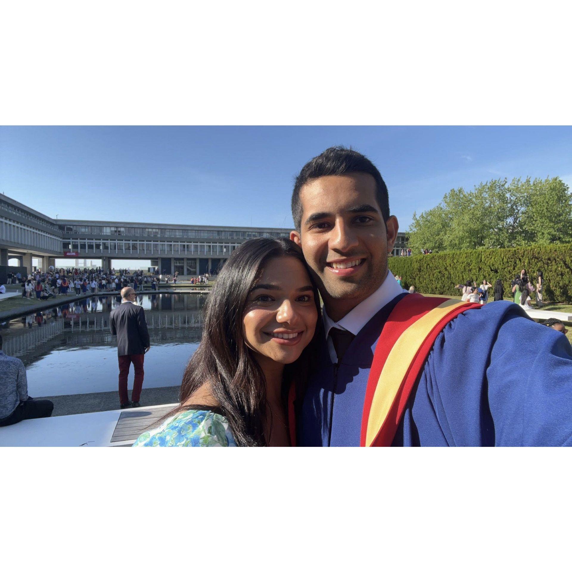 June 2023 - Jay's University Graduation at SFU