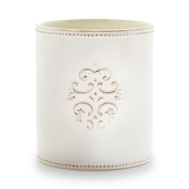 Pearl Stoneware Utensil Crock