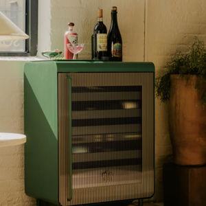 The Super Smart Drink Fridge Rocco, Green