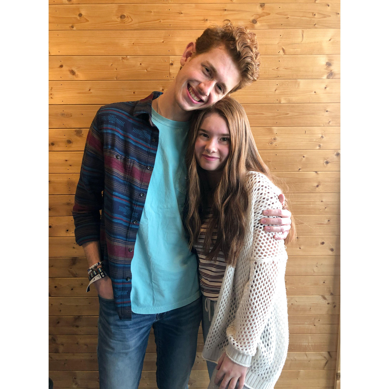 Our first picture together back in 2020!