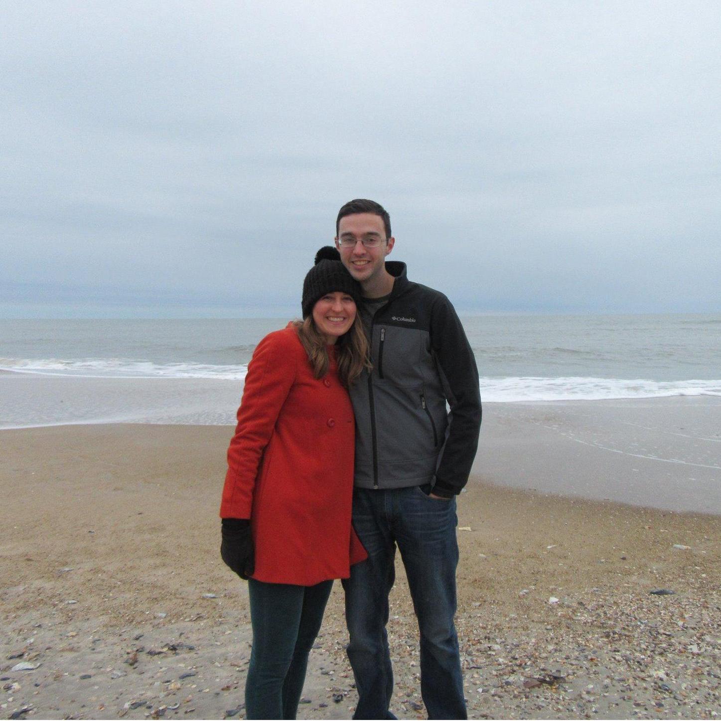 Our first trip together to Chincoteague, Virginia to watch wild horses! Will planned the trip and we had a blast. Yes, I did make him watch "Misty of Chincoteague" on VHS. - Jessica
