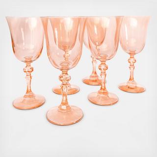 Estelle Regal Wine Goblet, Set of 6