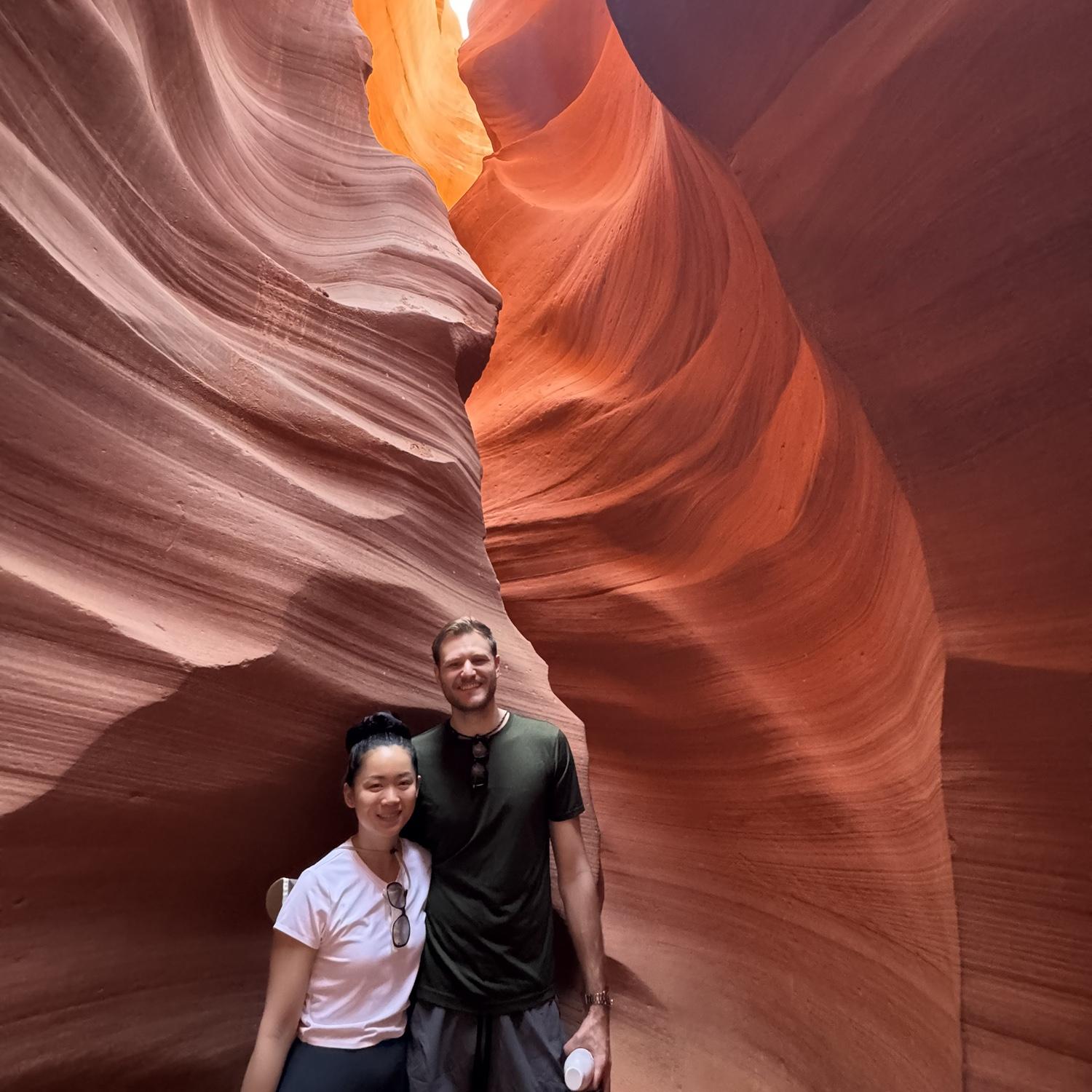 @Antelope Canyon, AZ