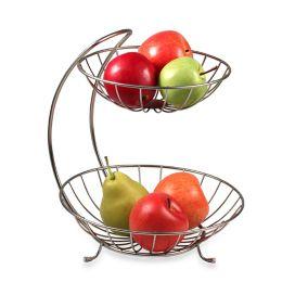 Spectrum™ Yumi 2-Tier Server in Satin Nickel